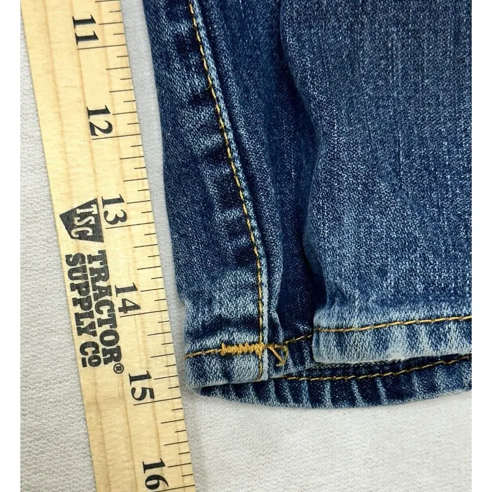 True Religion Jeans Girls Size 3 Toddler Distressed Fashion Wide Leg